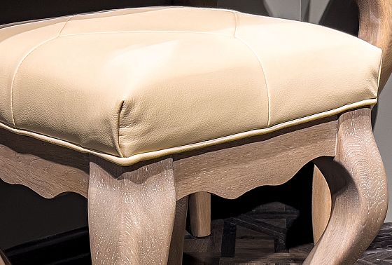 Банкетка "Тэфи" маленькая массив и шпон дуба 6