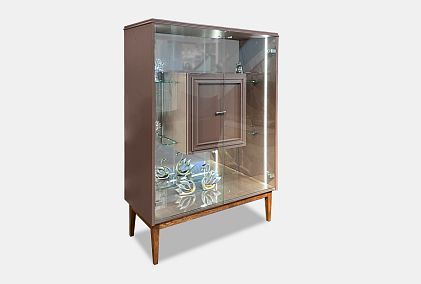 Тумба высокая "Сакраменто" (стекло)