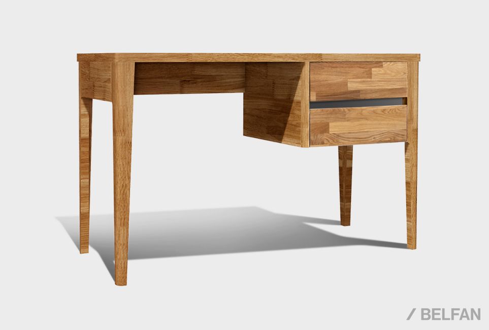 Стол письменный "Wallstreet" массив дуба, МДФ 1