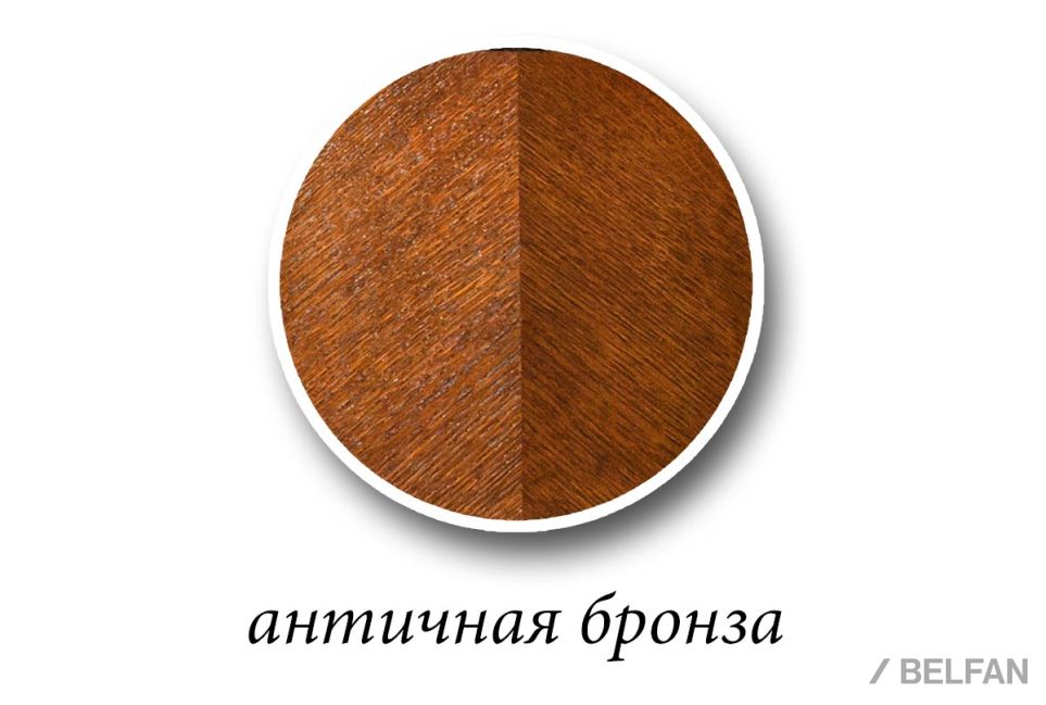 Полка настенная "Алези 2" массив и шпон дуба 1