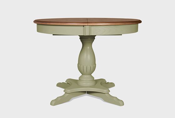 Стол обеденный "Оливия" (круглый) массив и шпон ольхи 8