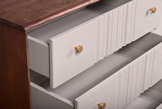 Комод "Меридиан" 6 массив дуба, МДФ 2