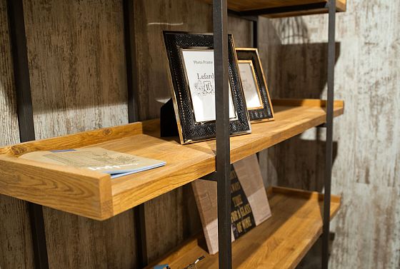 Стеллаж открытый "Cube Design" 4 массив дуба 8