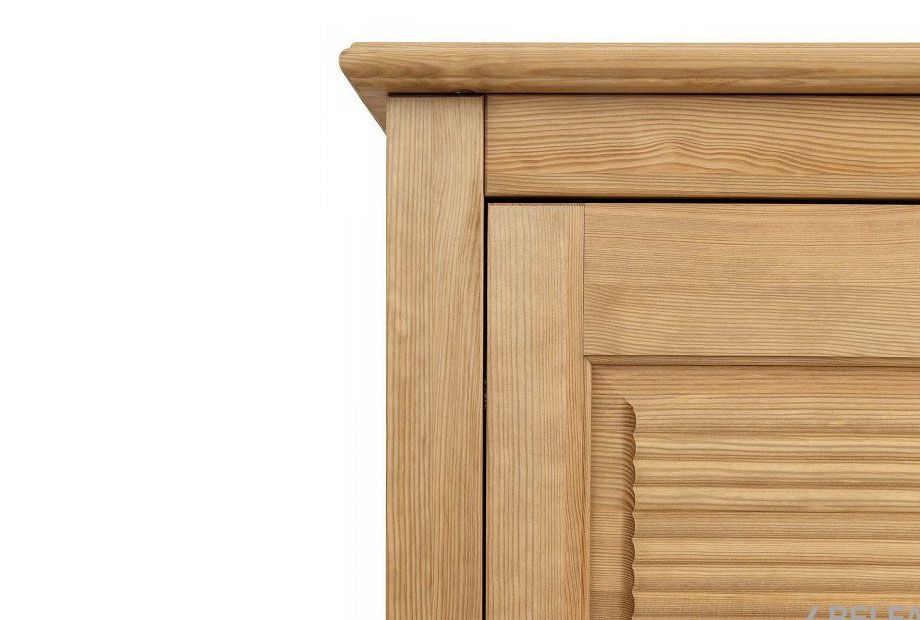 Шкаф для одежды 5-ти дв. "Рауна" 50 массив сосны 3