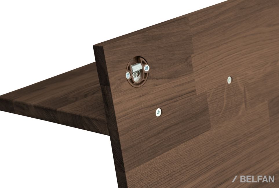 Вешалка настенная "Art Collection" массив дуба 3