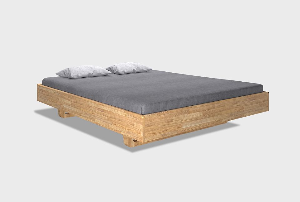Кровать "Wallstreet" (без изголовья); без основания, без матраса; (2000x2000); к-бейц-масло