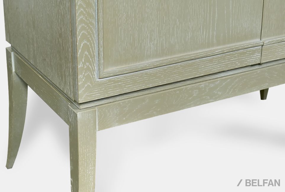 Тумба высокая "Costa" массив и шпон дуба 5