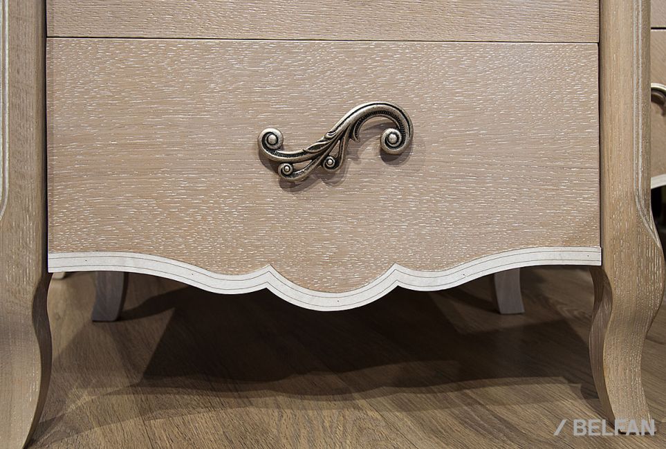 Тумба прикроватная "Катрин" массив и шпон дуба 6