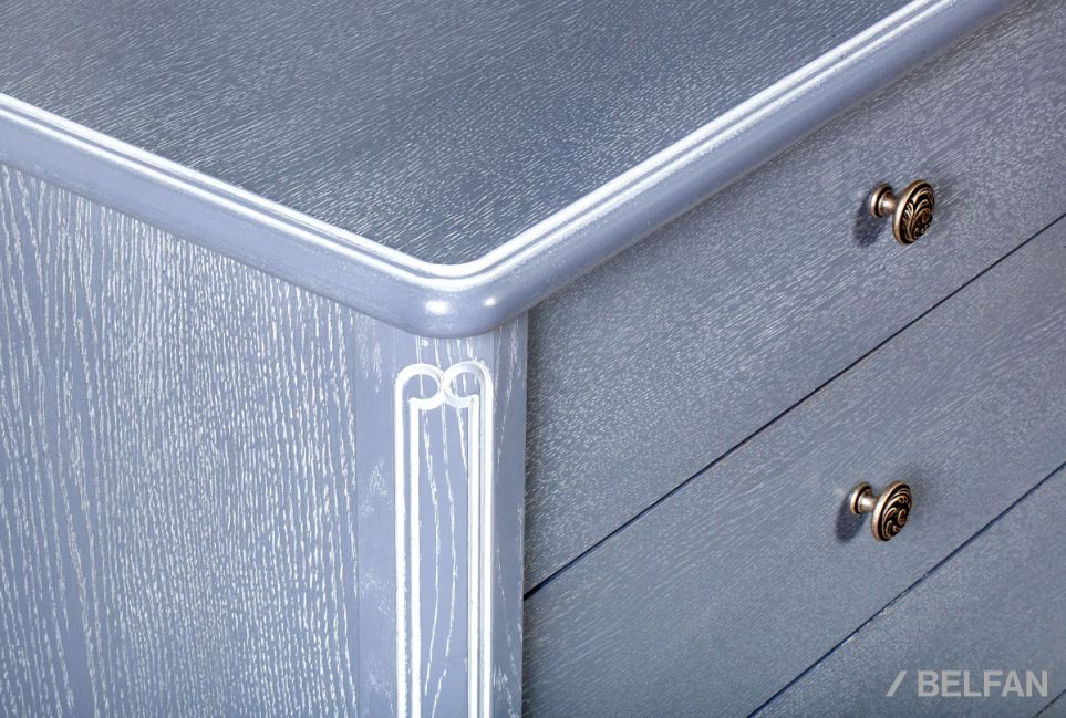 Комод "Katrin" высокий массив и шпон дуба 3