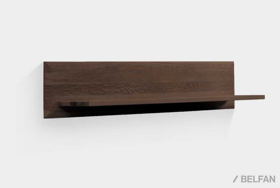 Полка настенная "Bremen" 120 массив дуба 1