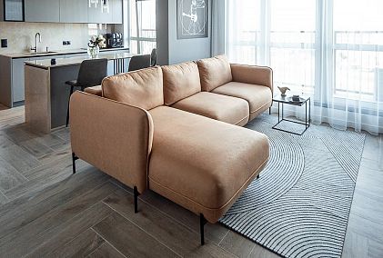 "Алекс" диван с оттоманкой