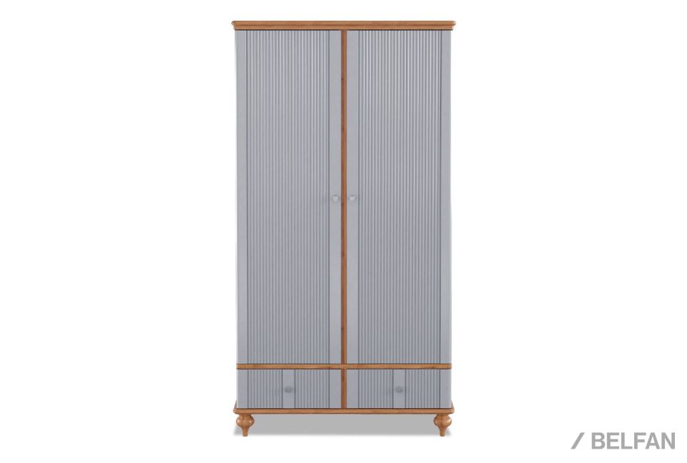 Шкаф для одежды 2-х дверный "Рандеву" 22 массив сосны 2