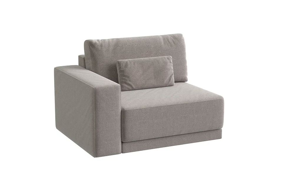 "Lucca" секция с подлокотником; 1L; начальная группа ткани