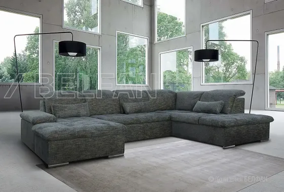 ПРЕСТОН диван П-образный #2