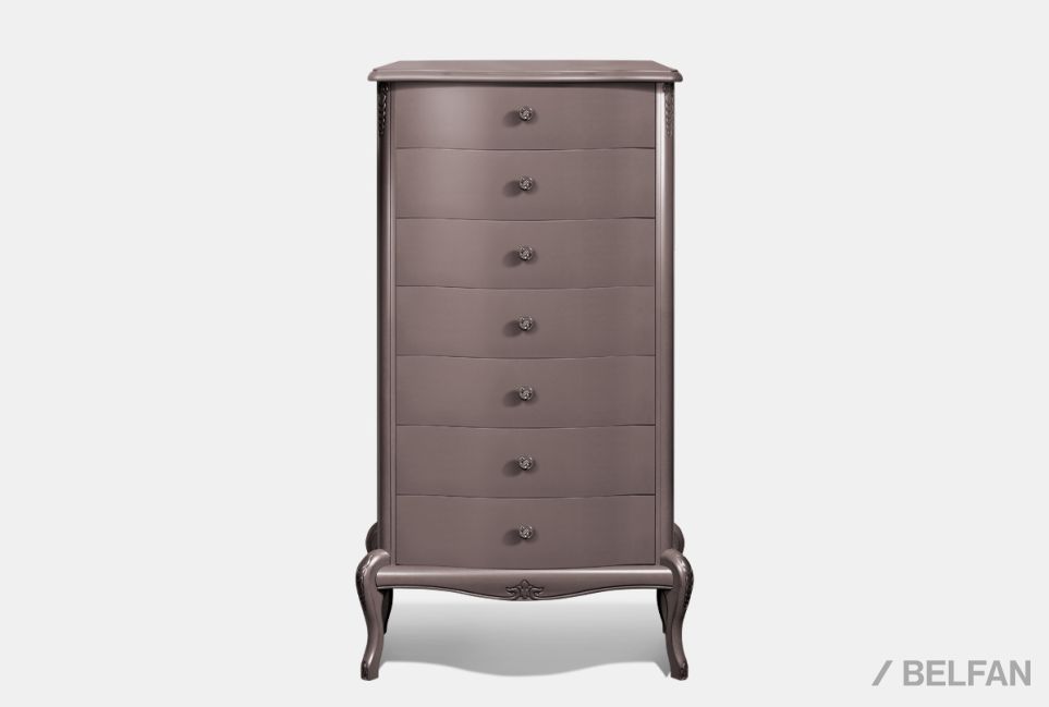 Комод высокий "Fleuron" массив и шпон бука 1