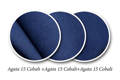 "Чарли" кресло; нераскл.; 12; металл черный; Agata 15 Cobalt(38666)+Agata 15 Cobalt(38666)+Agata 15 Cobalt(38666) (гр. 1/МТХ)