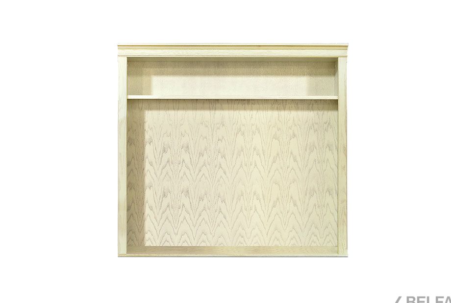 Секция верхняя на ТВ тумбу "Франсуаза" массив и шпон дуба 1