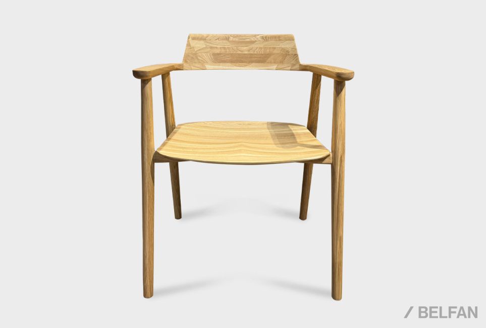 Стул "Страсбург" с подлокотниками массив берёзы 6