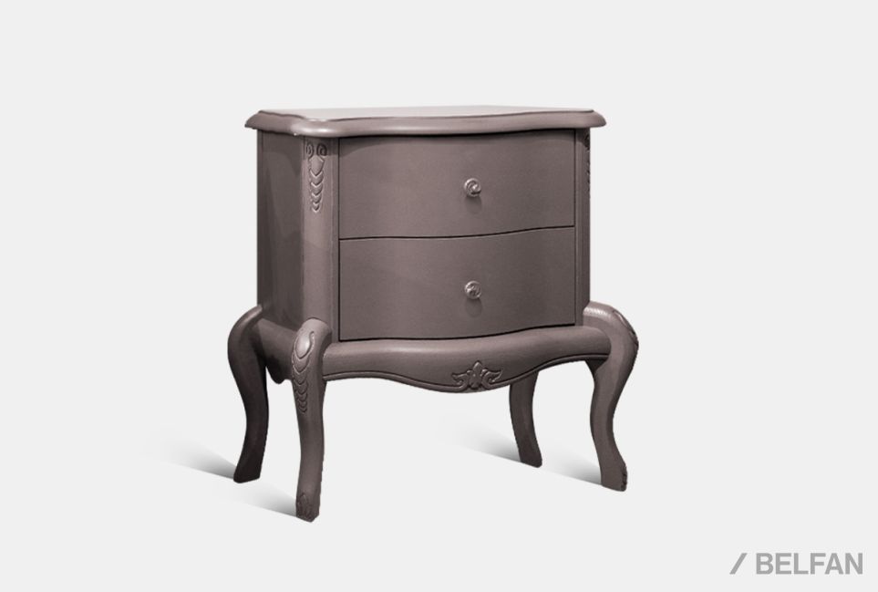 Тумба прикроватная "Fleuron" массив и шпон дуба 1