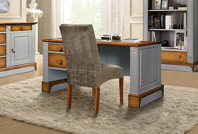 Стол письменный "Brianson" (1 тумба слева); *А-020.5324; муссон+дуб