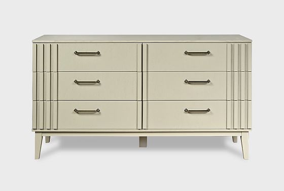 Комод "Чикаго" (6 ящиков) массив и шпон дуба 8