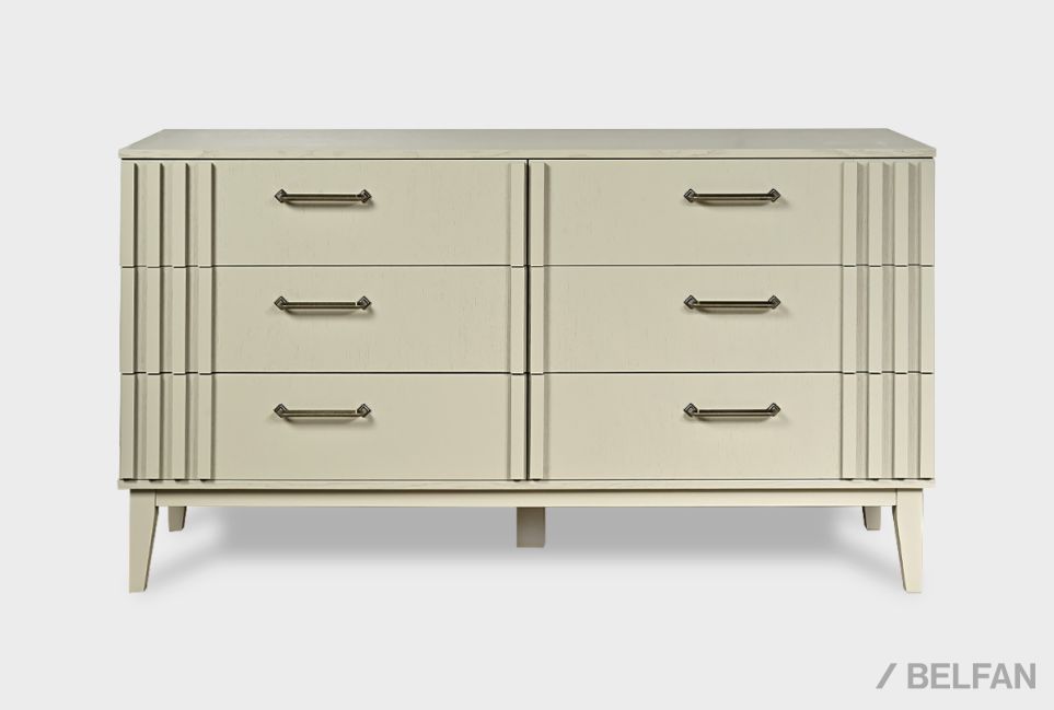 Комод "Чикаго" (6 ящиков) массив и шпон дуба 7