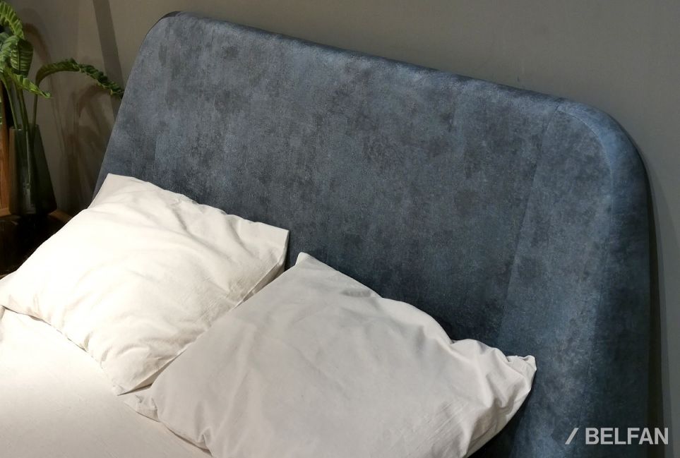 Кровать "Bergamo" (мягкое изголовье) массив дуба 3