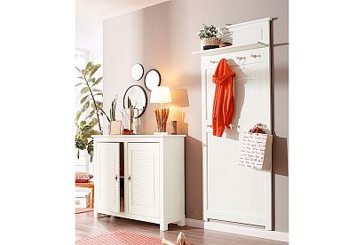 Комод "Рауна" 20; белый воск