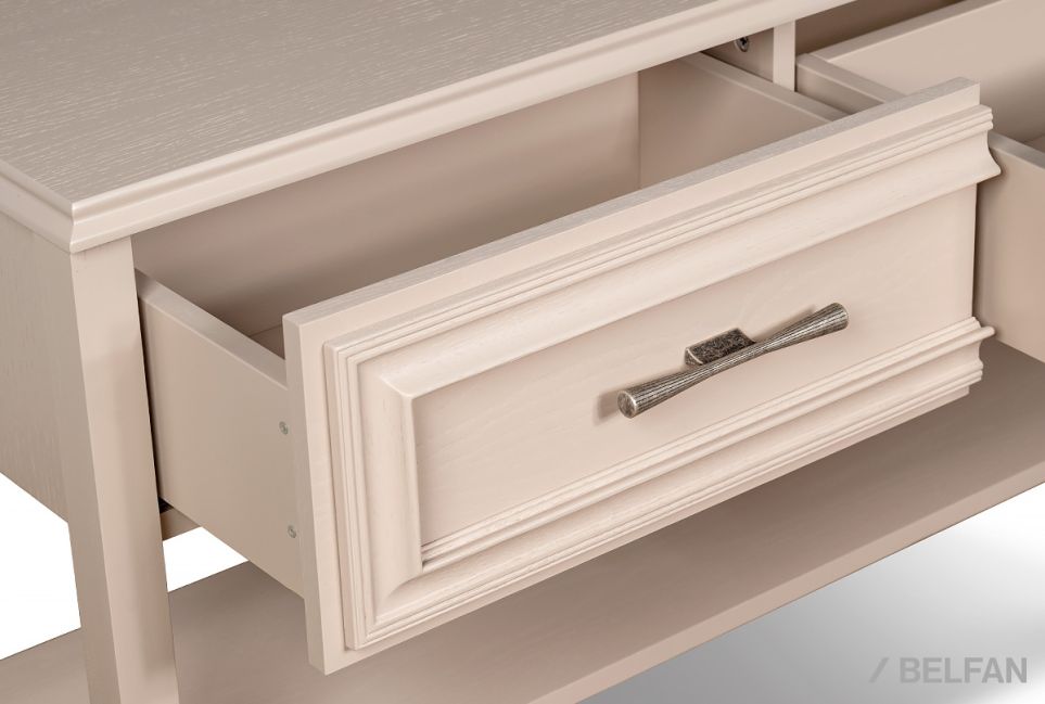 Стол-консоль "Сакраменто" массив и шпон дуба, МДФ 4