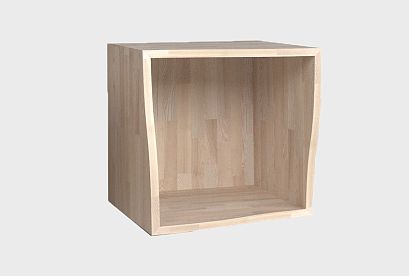 Модуль "Art Collection" (волна); *КМ-009.245; белёный дуб