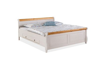 Кровать двуспальная "Мальта" 140 (с ящиками)