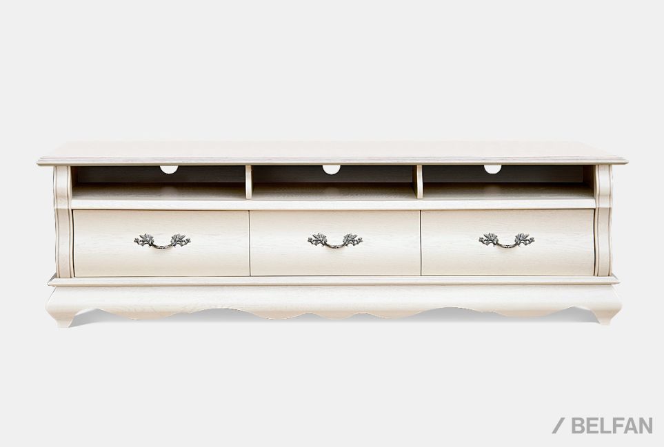 Тумба под ТВ "Тэфи" массив и шпон дуба 1