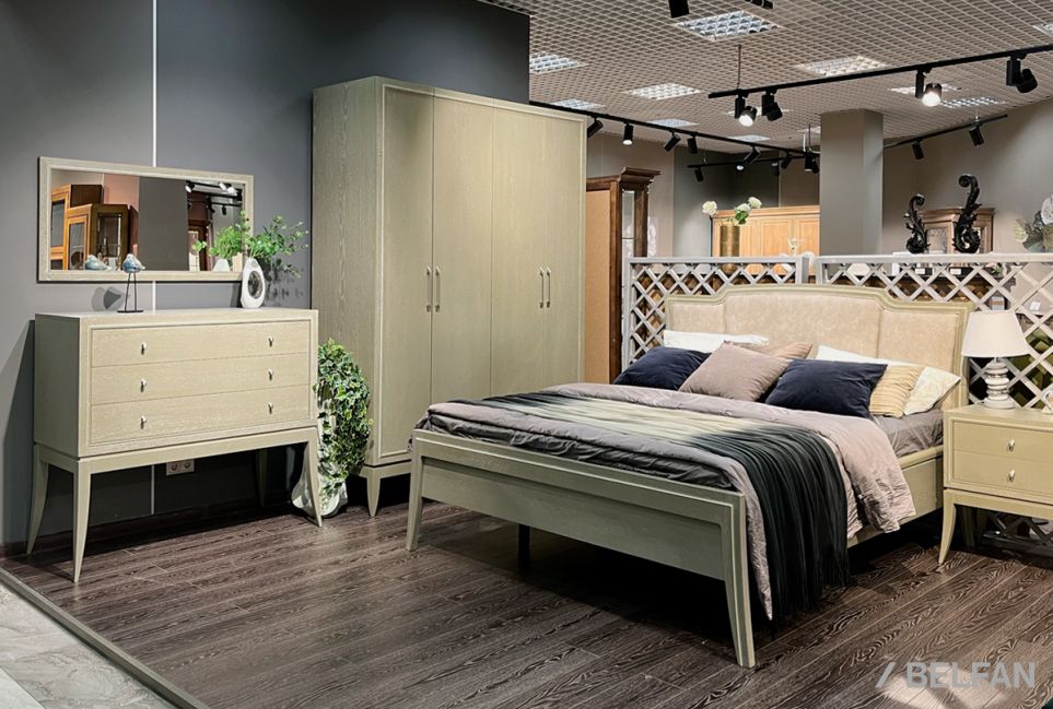 Кровать "Costa" (низкое изножье) массив и шпон дуба 6