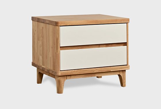 Тумба прикроватная "Wallstreet" массив дуба, МДФ 14