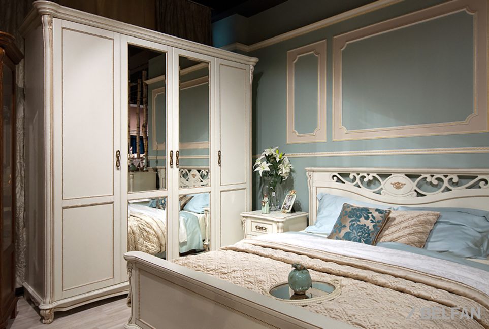 Шкаф 4-х дв. "Алези" массив и шпон дуба 3