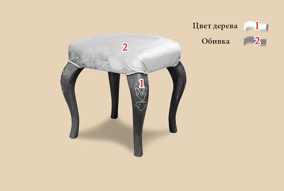 Банкетка "Трио" массив дуба 5