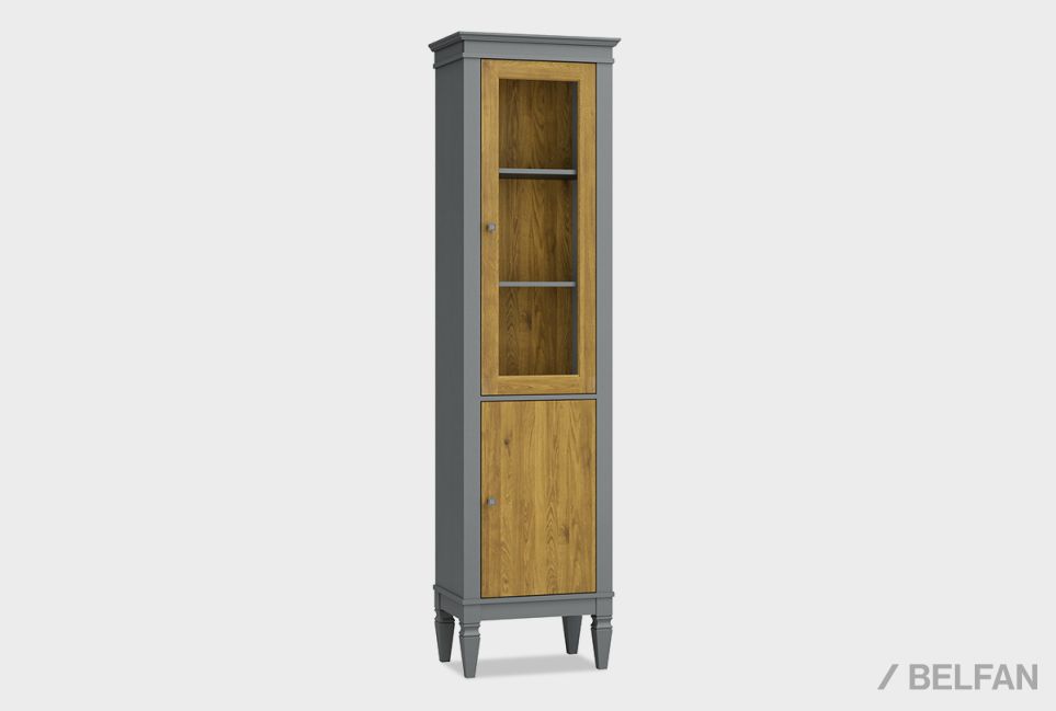 Витрина "Ольса-С" 110 массив сосны 3