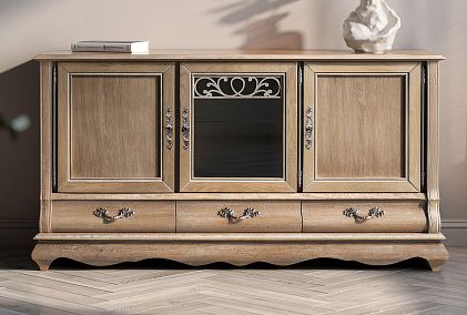 Тумба "Тэфи" 06/01 (глухие и стекл. двери)