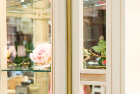 (Полонез) Стеклянные боковые стенки и полки