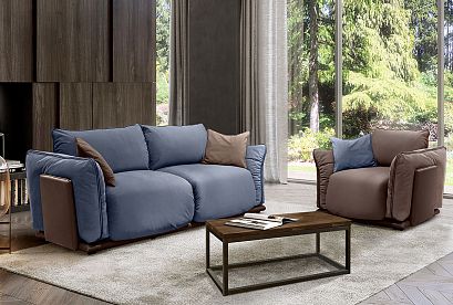 "Ferre" диван 3-х местный; нераскл.; 32; Zevs (131-01)+Zevs (131-01)+Oracul 695 (гр. 2/Турция+СМ)