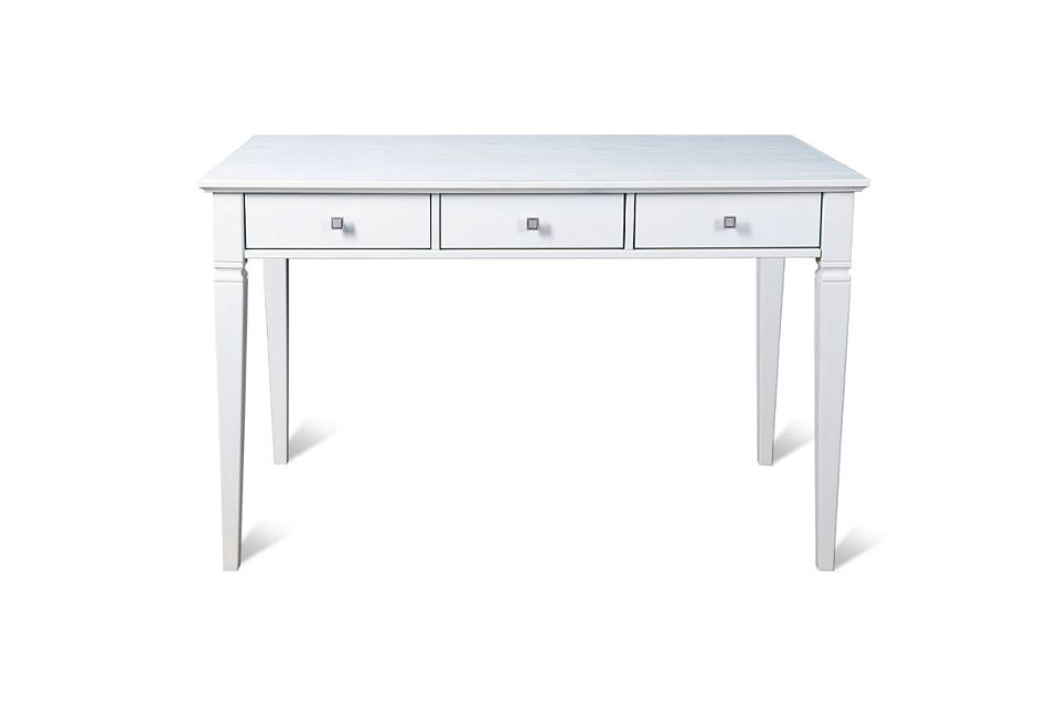 Стол письменный "Ольса" 003; серый 7042+антик 24