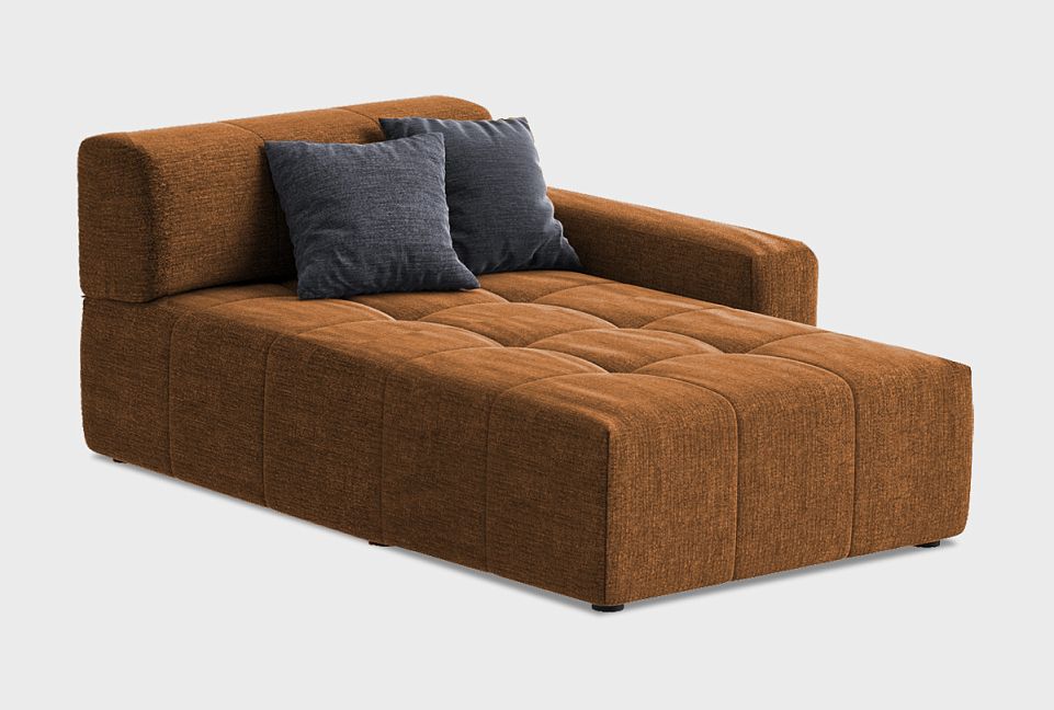 "Apollo" секция оттоманка; нераскл.; 6L; левая; начальная группа ткани