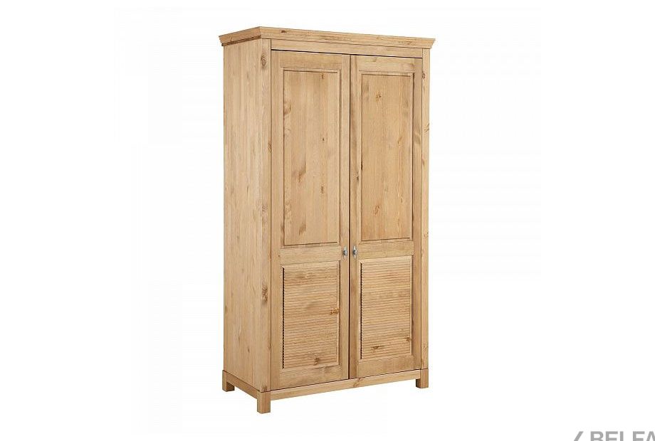 Шкаф для одежды 2-х дв. "Рауна" 20 массив сосны 2