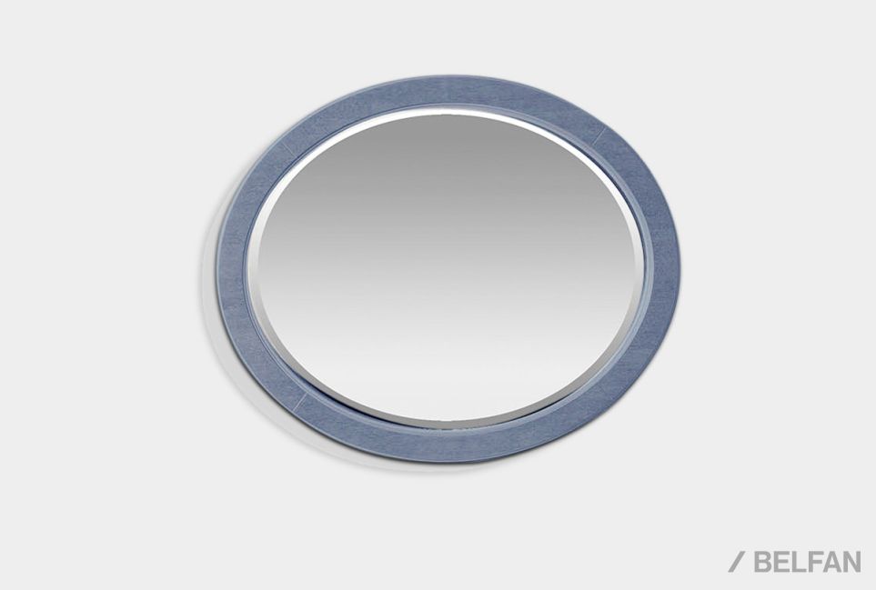 Зеркало овальное "Стюарт" массив дуба 1