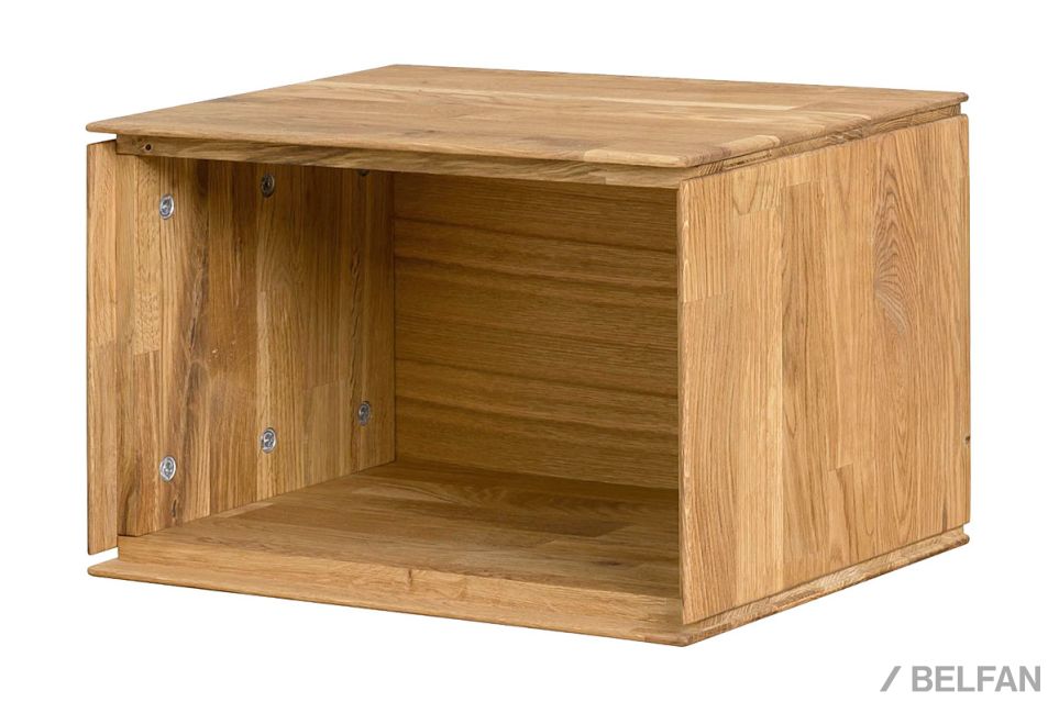 Полка навесная "Гринвуд" 40 массив дуба 5