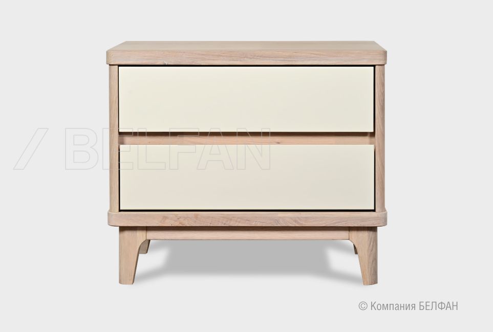 Тумба прикроватная "Wallstreet" массив дуба, МДФ 5