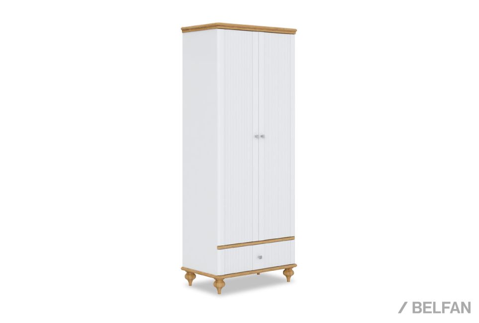 Шкаф для одежды 2-х дверный "Рандеву" 21 массив сосны 2