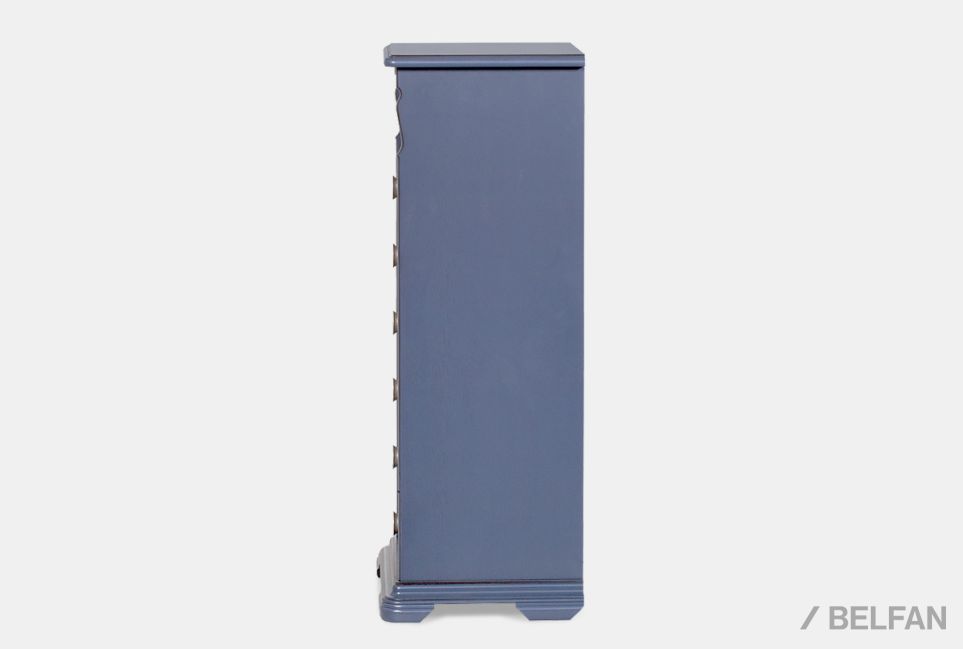 Комод высокий "Лика" массив и шпон дуба 5