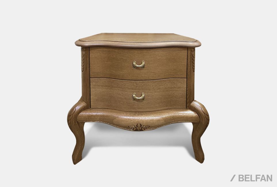 Тумба прикроватная "Fleuron" массив и шпон дуба 1