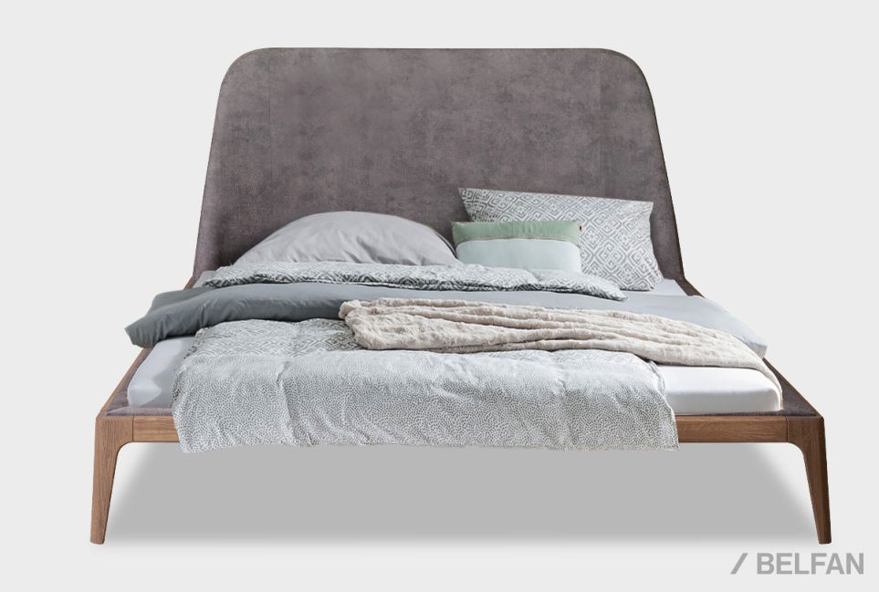 Кровать "Bergamo" (мягкое изголовье) массив дуба 2